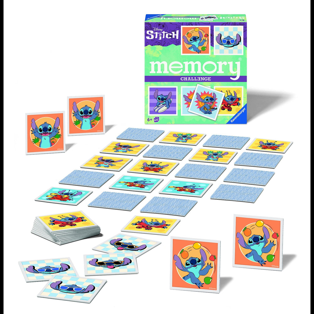 Køb Ravensburger Disney Stitch Challenge Memory® - Vendespil