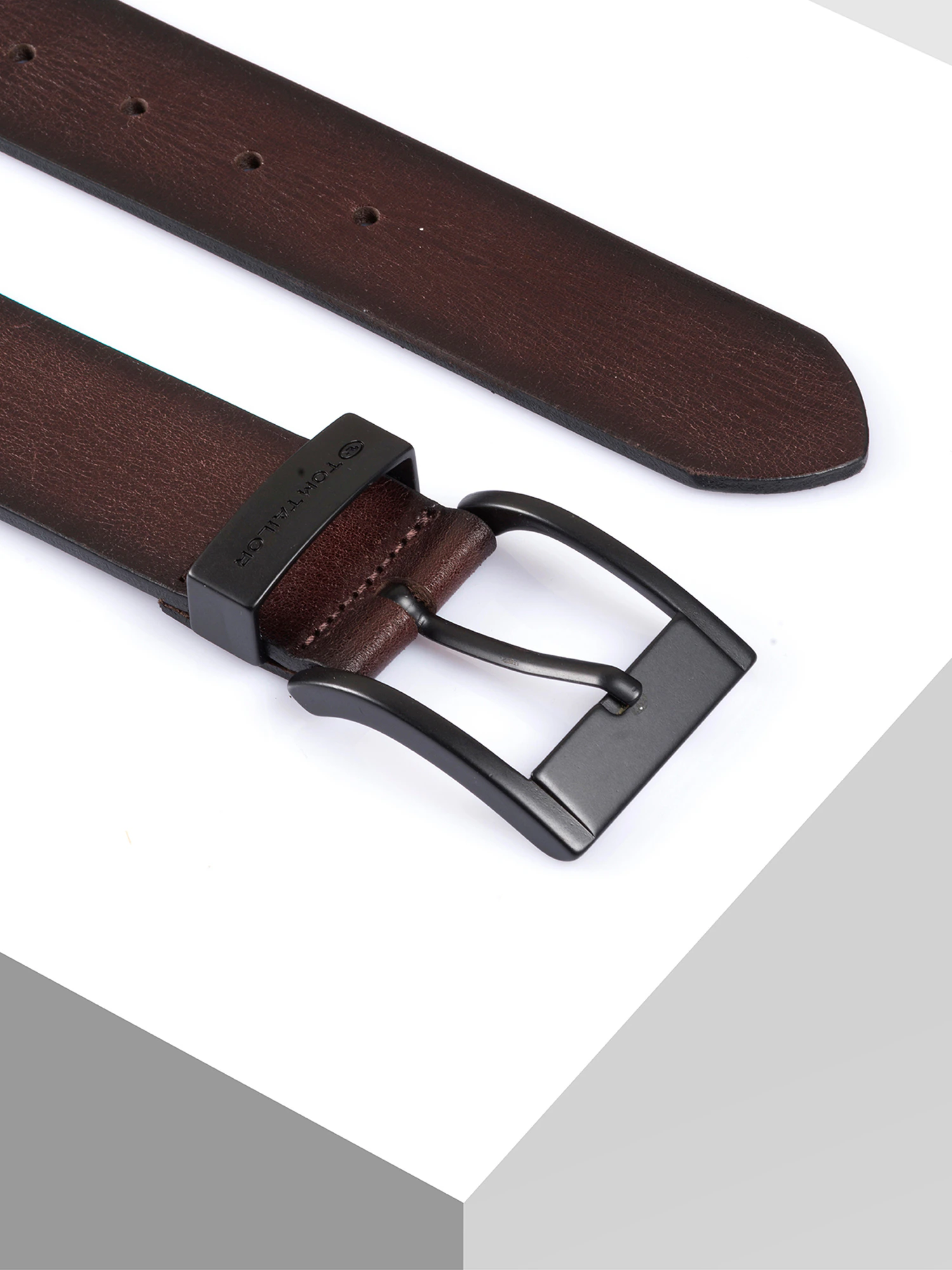 Tom Tailor Herren Ledergürtel TTTHOMAS 1er Pack