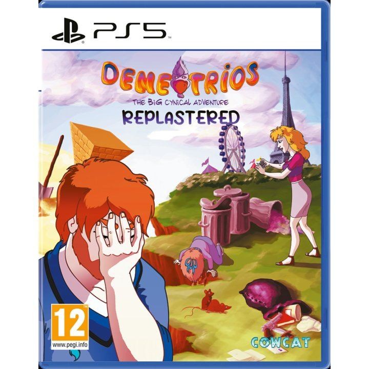 Demetrios the Big Cynical Adventure Replastered- PlayStation 5