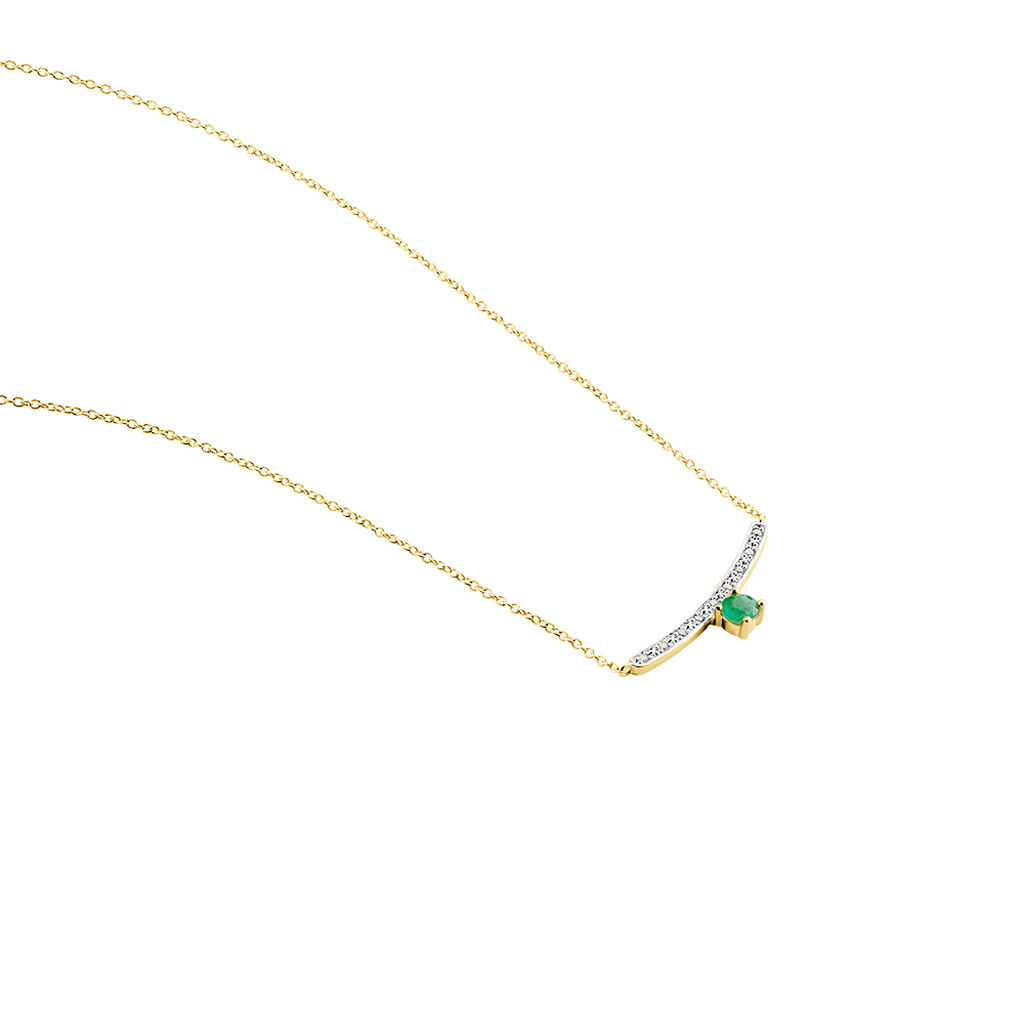 Collier Emeald Is The New Black Or Jaune Emeraude Diamant