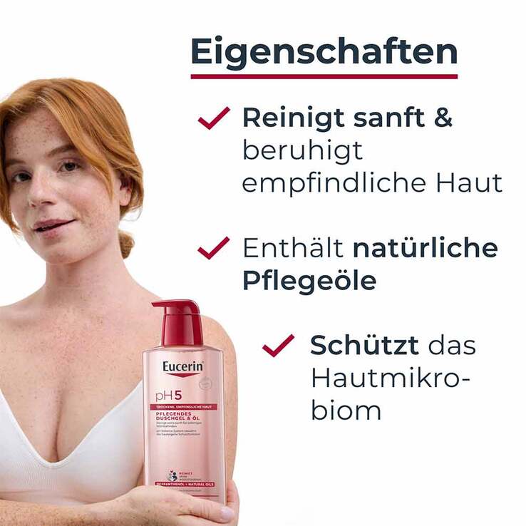 Eucerin pH5 Duschgel & Öl empfindliche Haut, 400 ml