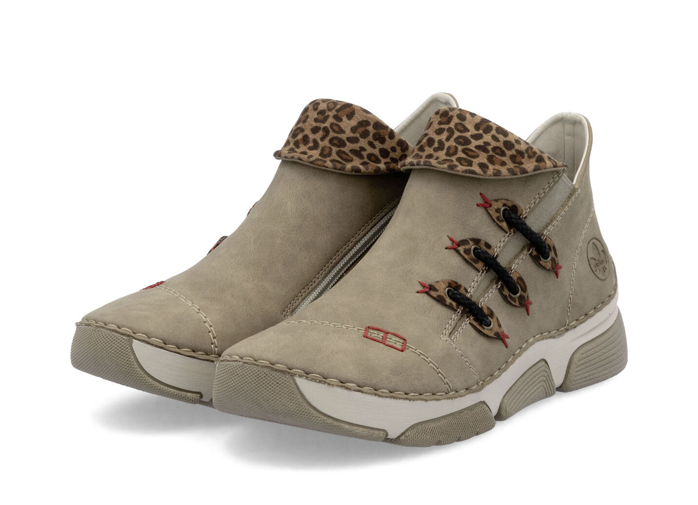 Rieker, trendige Damen-Boots, Winterschuhe, mit Reißverschluss