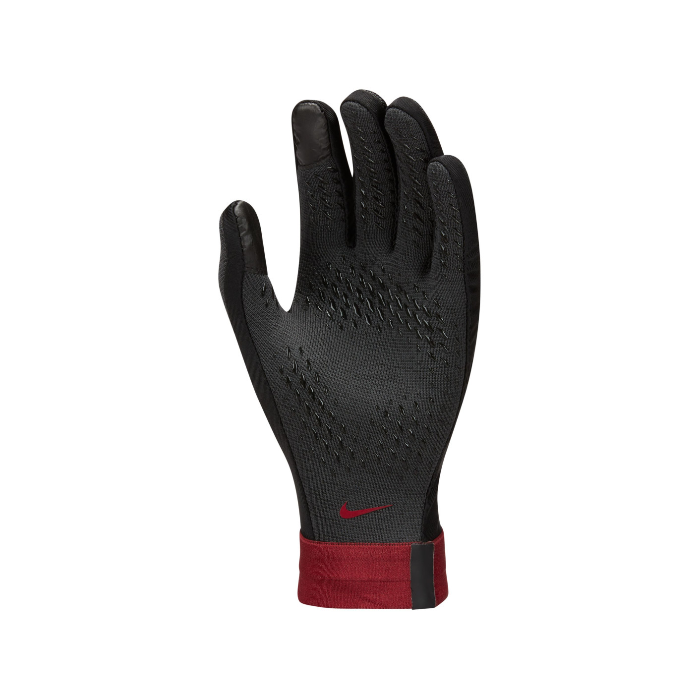 Nike Liverpool Academy Thermafit Handschoenen Donkergrijs Zwart Rood