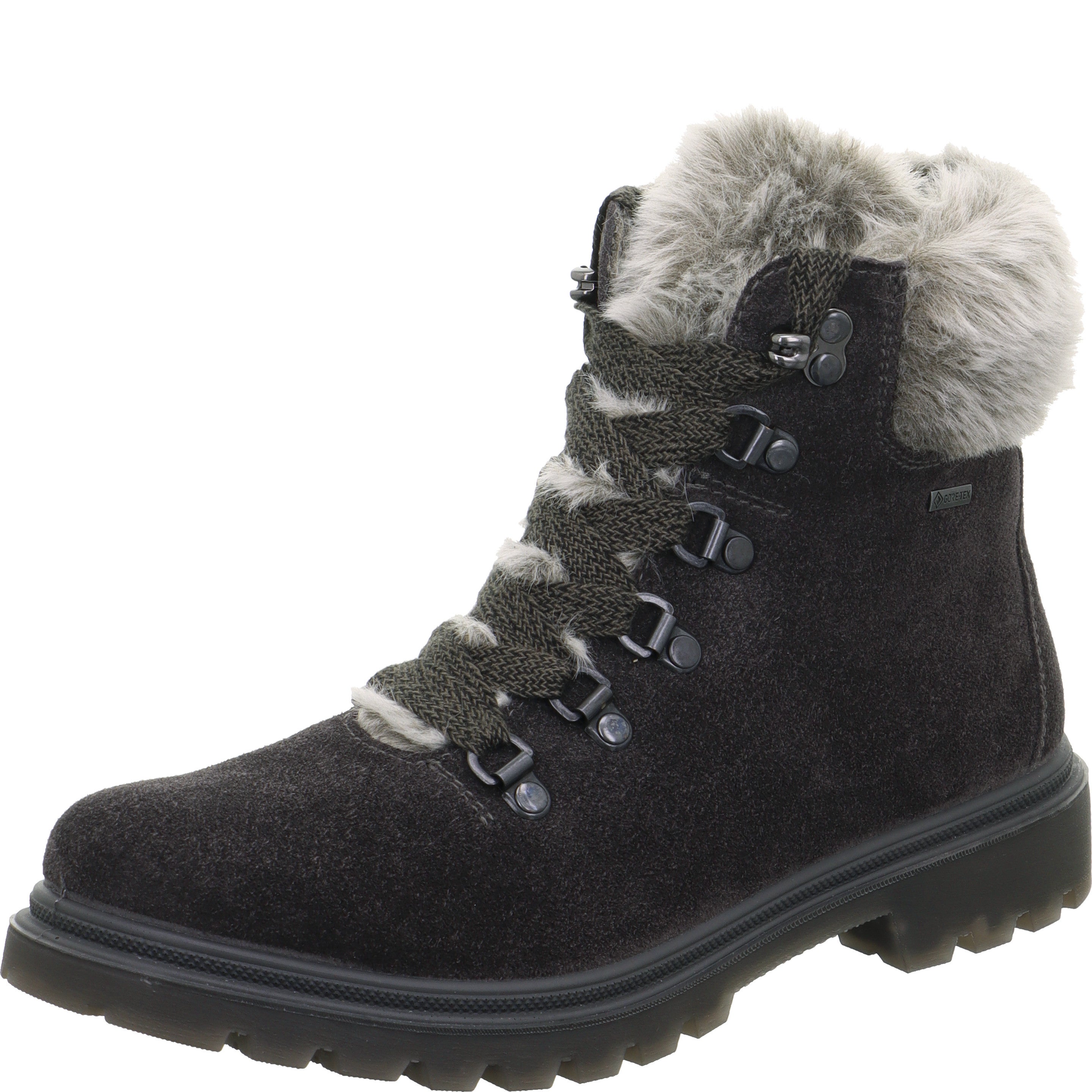legero MONTA Damen  Schnürboots mit Schnürung - Farbe: Lavagna - Größe: 43
