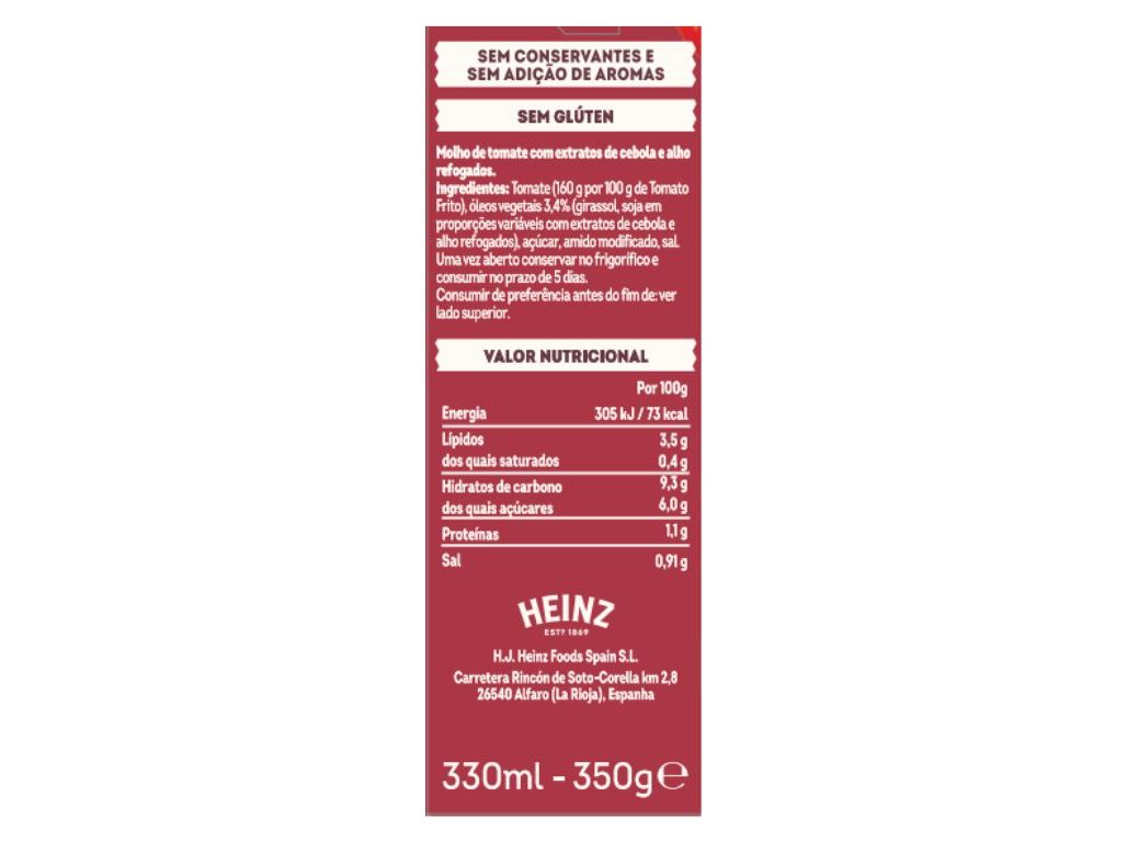 TOMATE FRITO HEINZ 350(210)G
