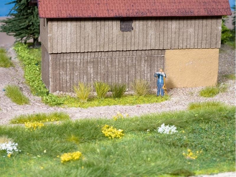 NOCH Grasbüschel 9 mm, Mini-Set-XL, Feldpflanzen Farben 42 Kleine Details, die jede Modell-Landschaft aufwerten