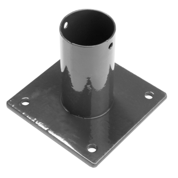 Giardino voet voor ronde tuinpaal antraciet 48 mm