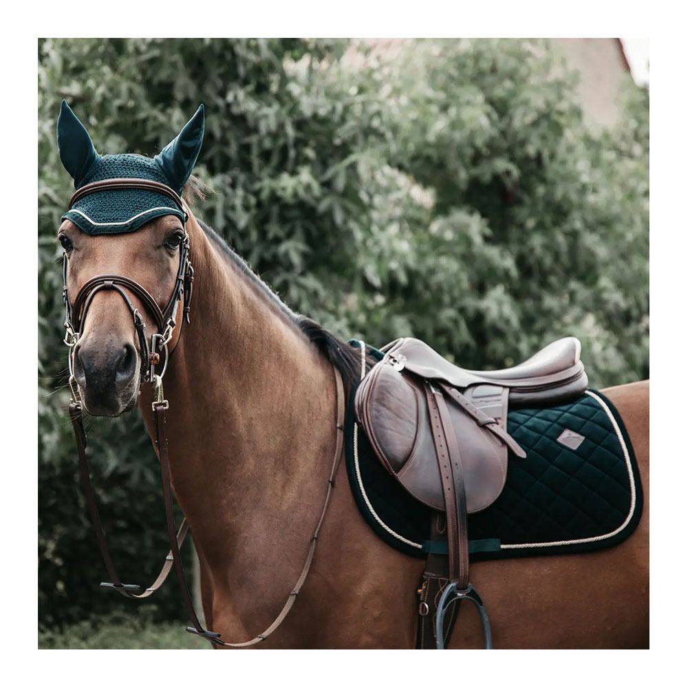 Kentucky CORDUROY - Tapis d'obstacle vert sapin