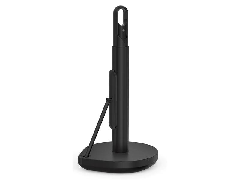 Simplehuman Küchenrollenhalter Schwarz Papierrollenhalter mit Sprühpumpe