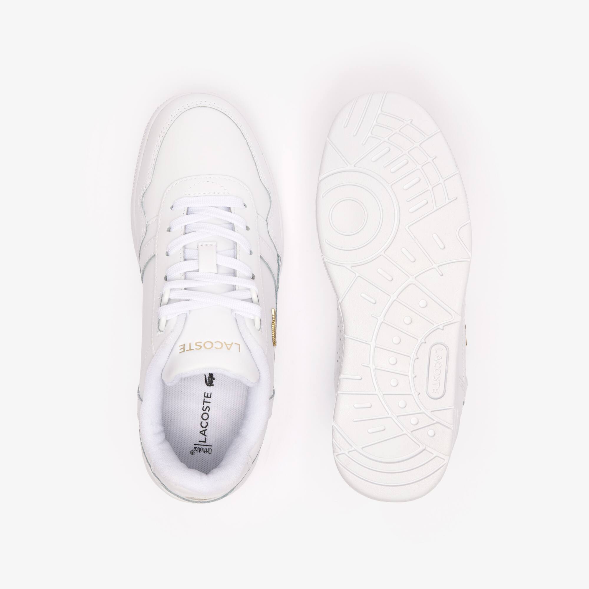 Sneakers T-Clip femme en cuir Sneakers - Blanc - Lacoste - Femme