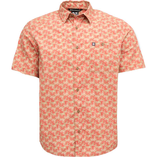 Chemise BLACK DIAMOND WINGATE SS SHIRT BURNT SIENNA DESERT TOWER
