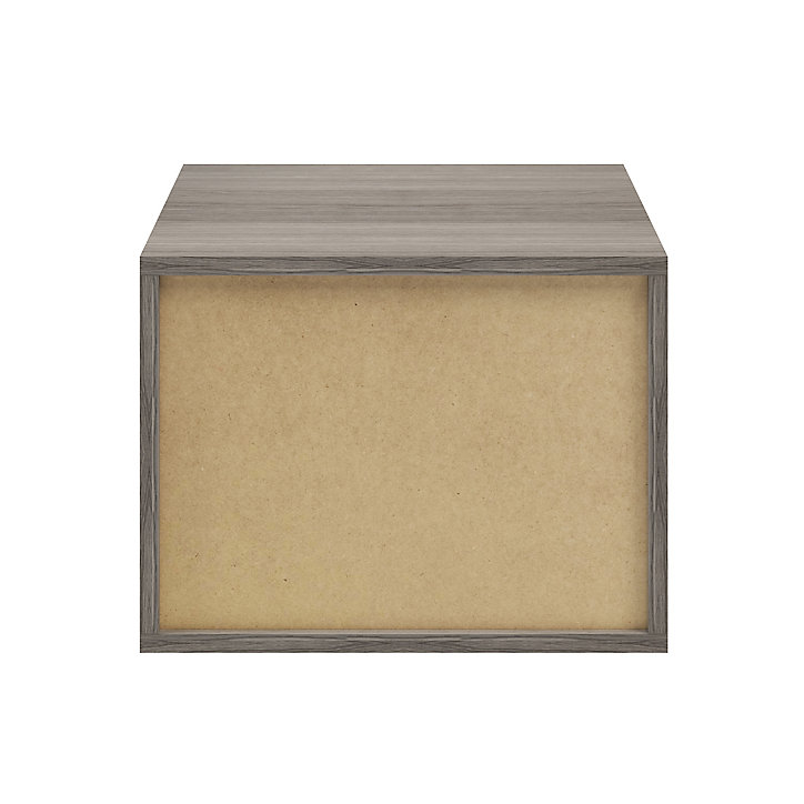 Caisson effet chêne grisé GoodHome Atomia H. 37,5 x L. 50 x P. 45 cm