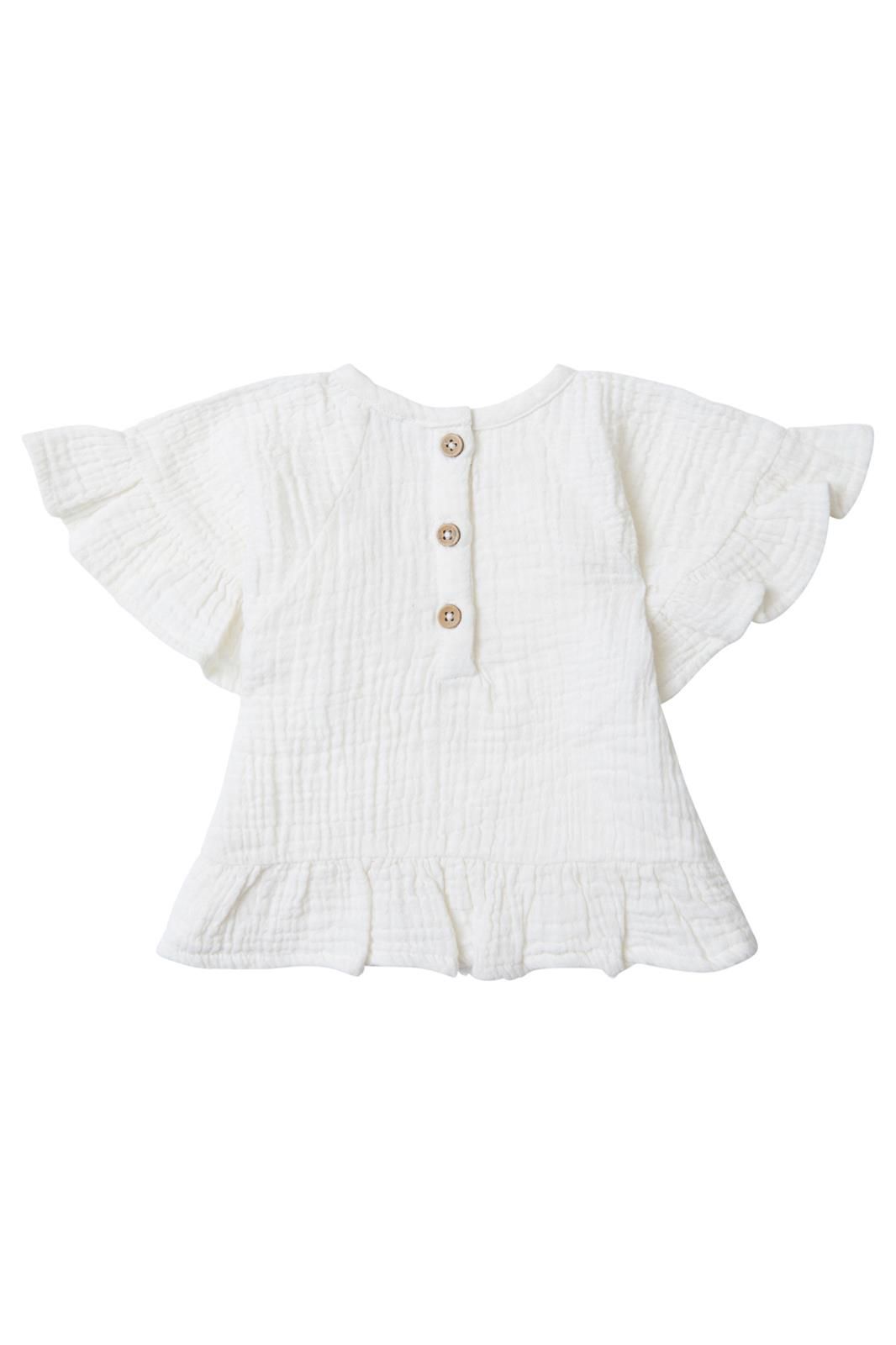 Noppies Baby T-shirt Clawson - Whisper White
