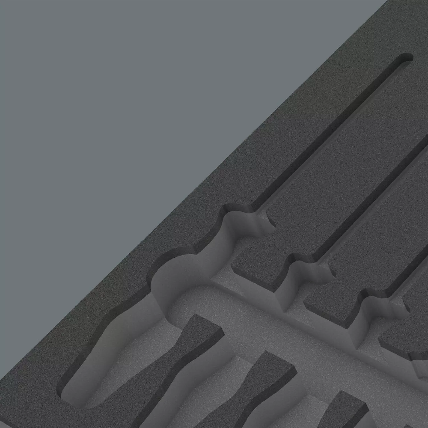 Wera 05137312001 9812 Schuimstof inlegstuk Torx schroevendraaierset 1