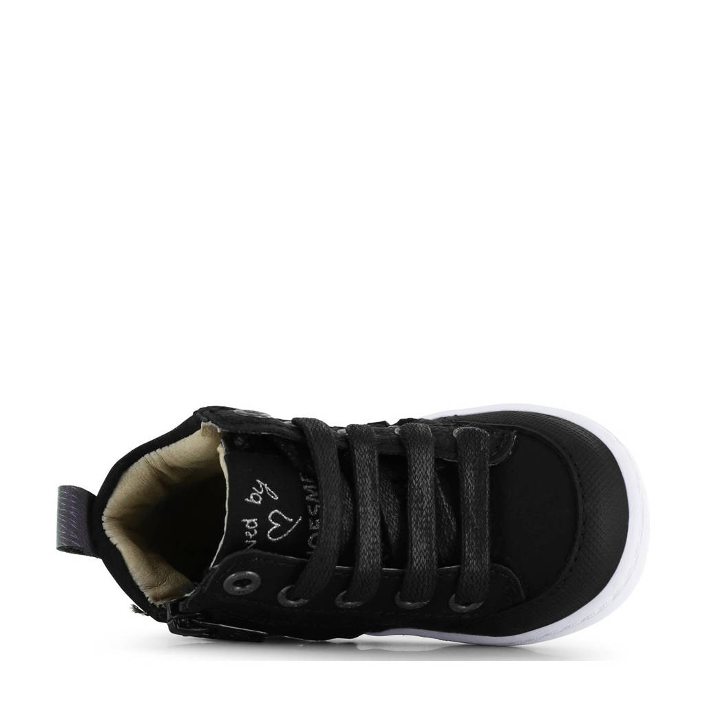 Shoesme leren sneakers zwart