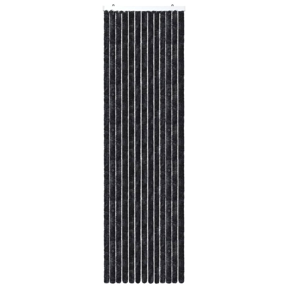 Moustiquaire anthracite 56x200 cm chenille