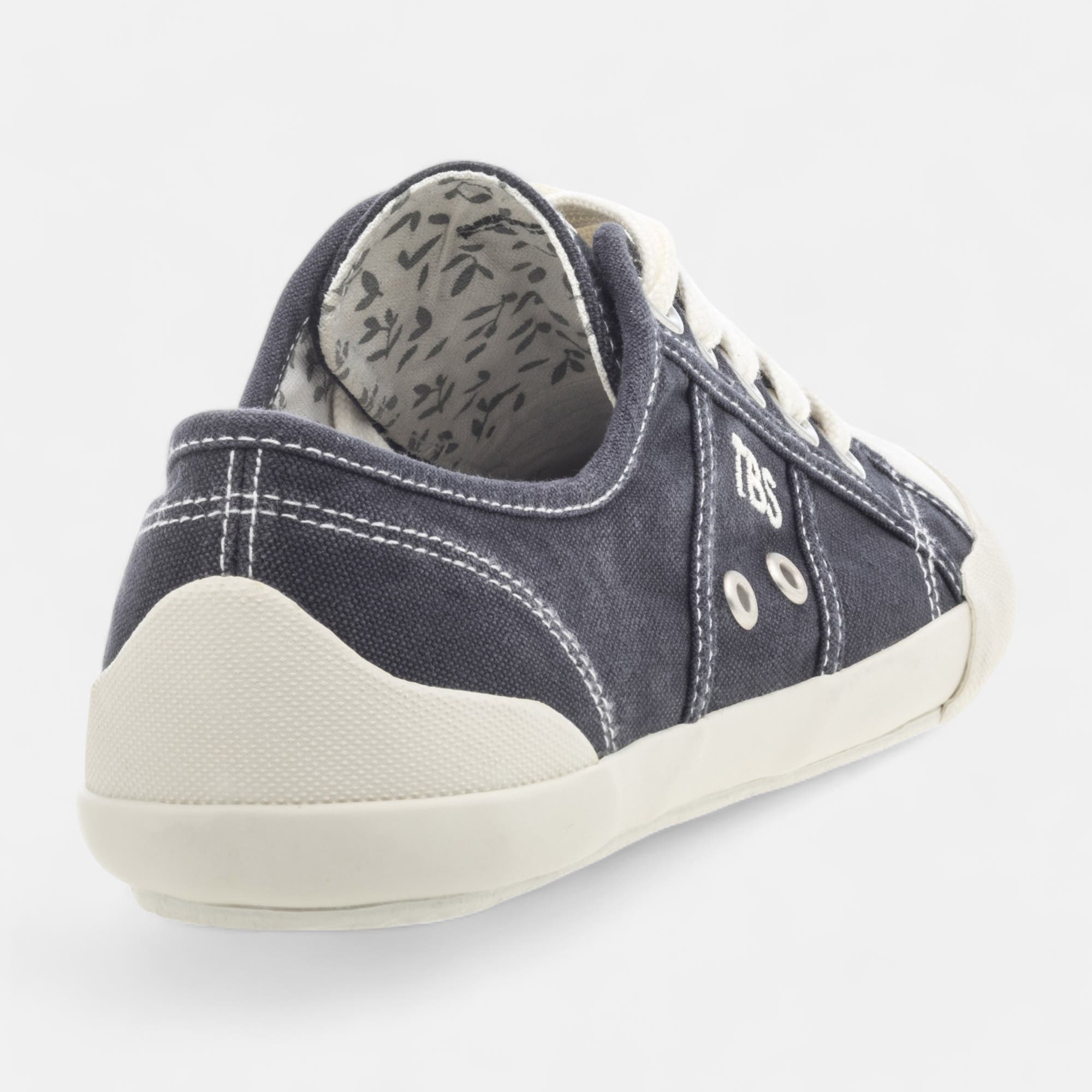 Baskets en toile Femme bleu marine