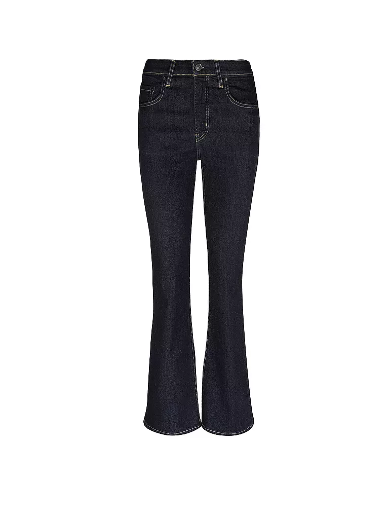 LEVI'S® Highwaist Jeans Bootcut Fit 725 dunkelblau