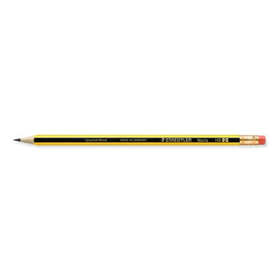 STAEDTLER Noris - Crayon à papier - HB - 2 mm - embout gomme