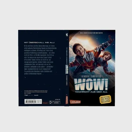 Carlsen Verlag WOW! Nachricht aus dem All (Das Buch zum Film)
