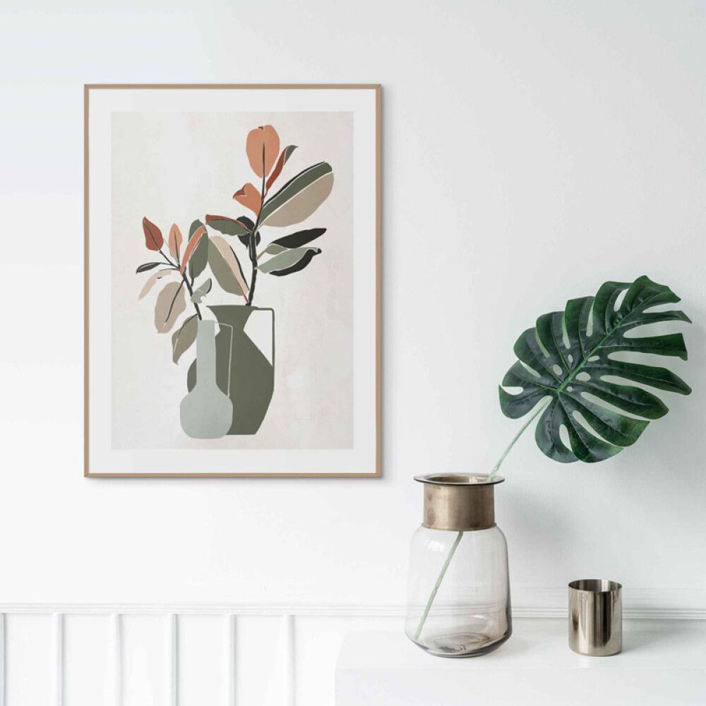 PLAKAT REINDERS BOTANISK ILLUSTRASJON 30X40CM