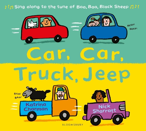 Car, Car, Truck, Jeep - New Nursery Rhymes (Paperback)