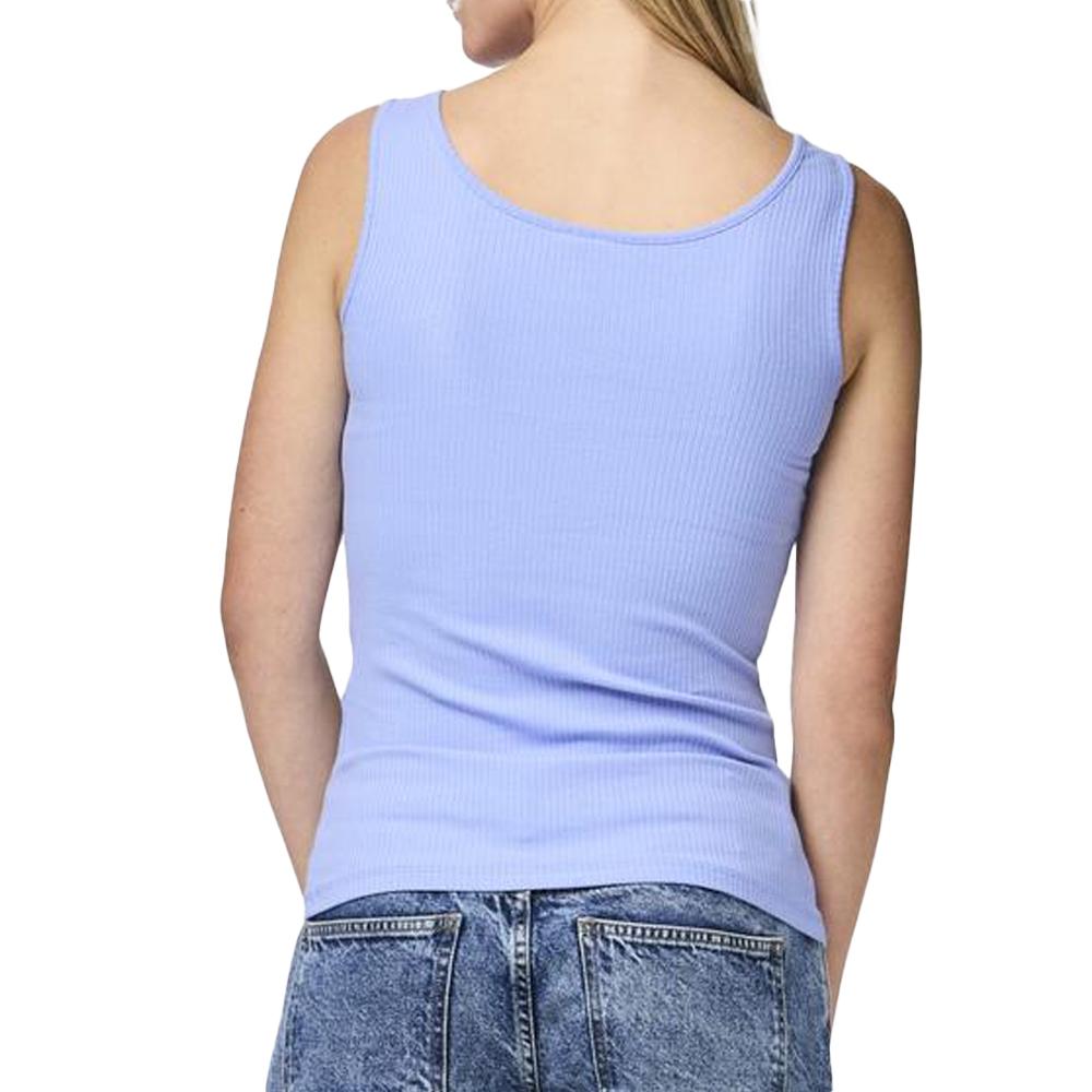 Pieces Débardeur Bleu Femme Pieces Ckitte