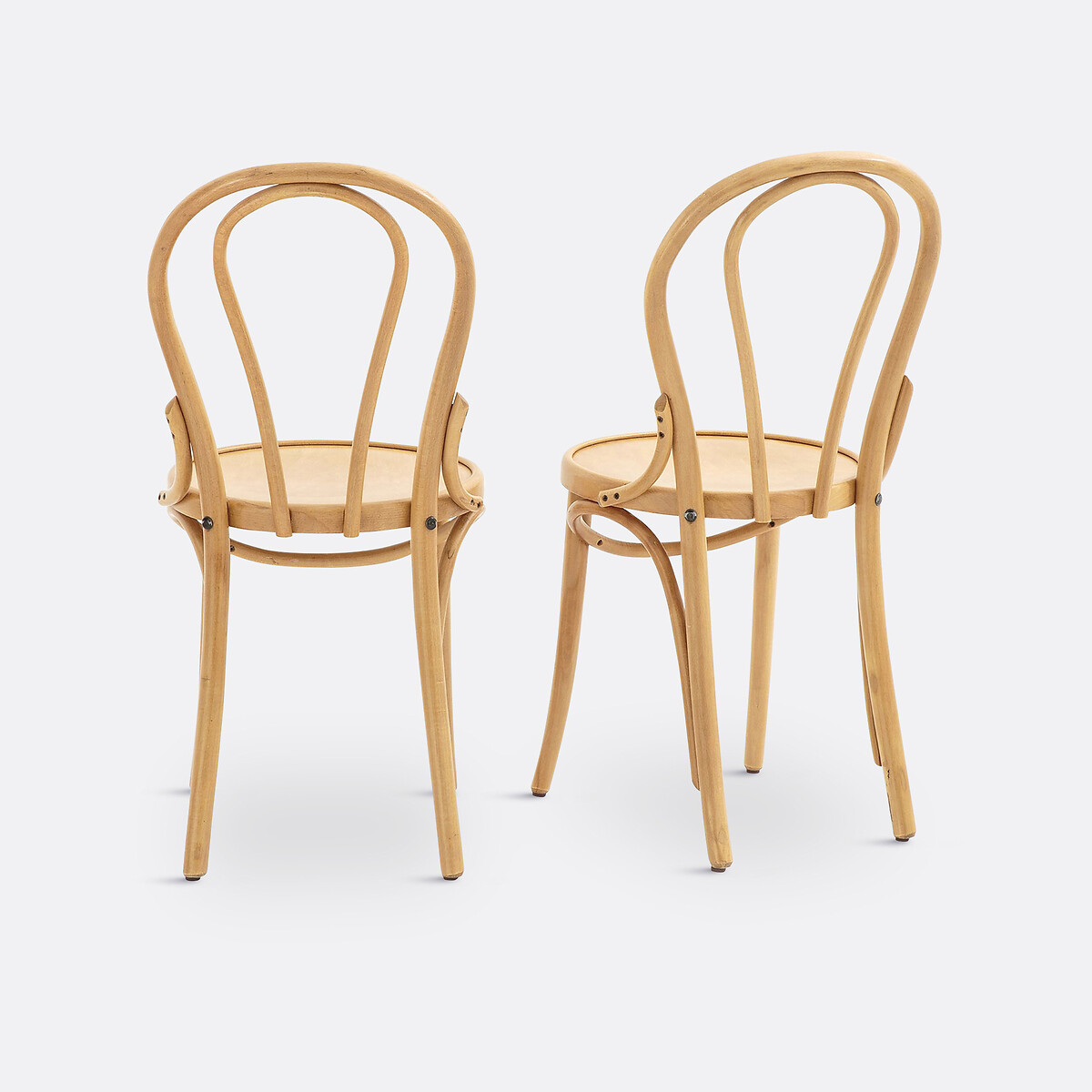 LA REDOUTE INTERIEURS<br>Conjunto de 2 cadeiras estilo bistrô, Bistrô