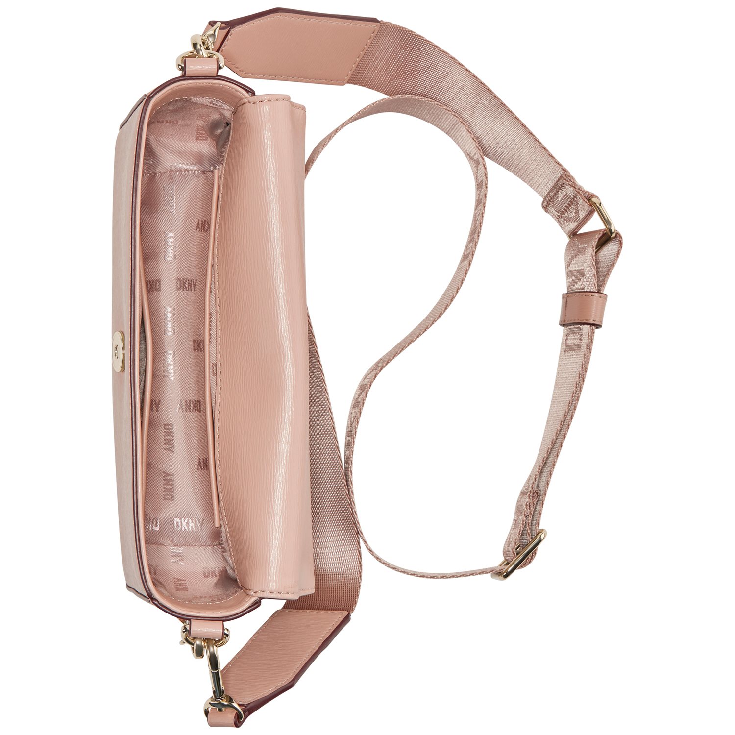 DKNY Bryant Park Md Flap Cbody cameo