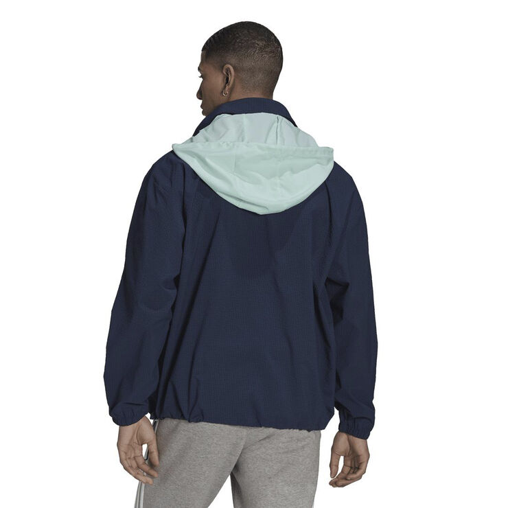 adidas 1/4 zip jacket Blue