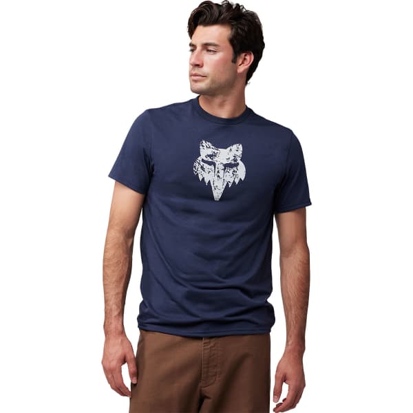 Maillot VTT FOX THE WORLD SS TECH TEE MIDNIGHT