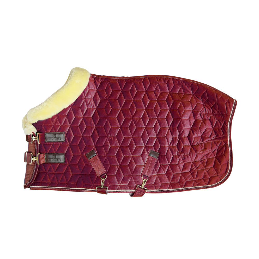 Kentucky VELVET 160G - Couverture de présentation bordeaux