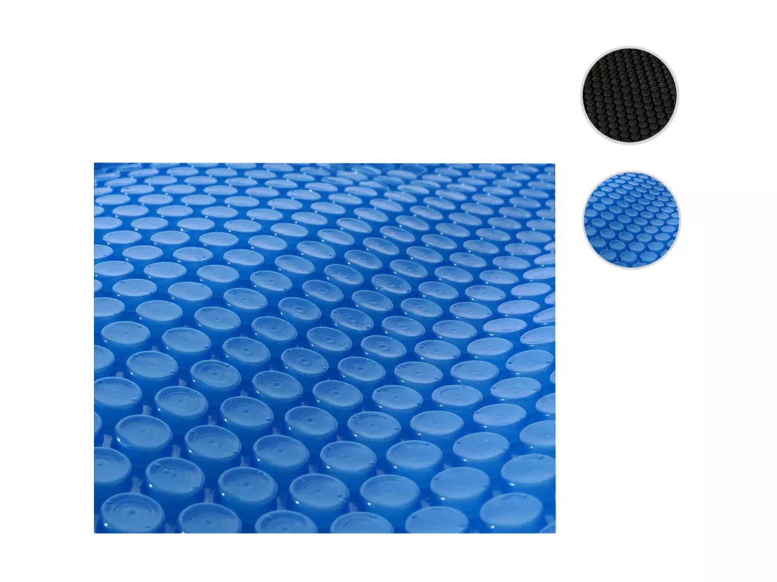 Couverture de piscine 400 µm, rectangulaire, 8x4 m