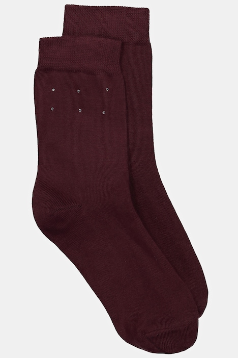 Socken, Strassdetail, bequeme Bündchen