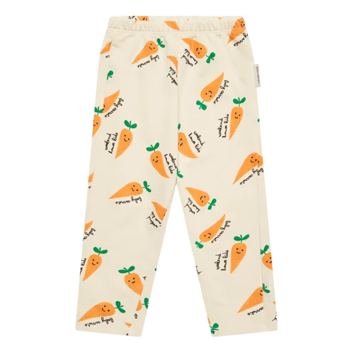 Weekend House Jogger Baby Carotte Coton Bio | Crème