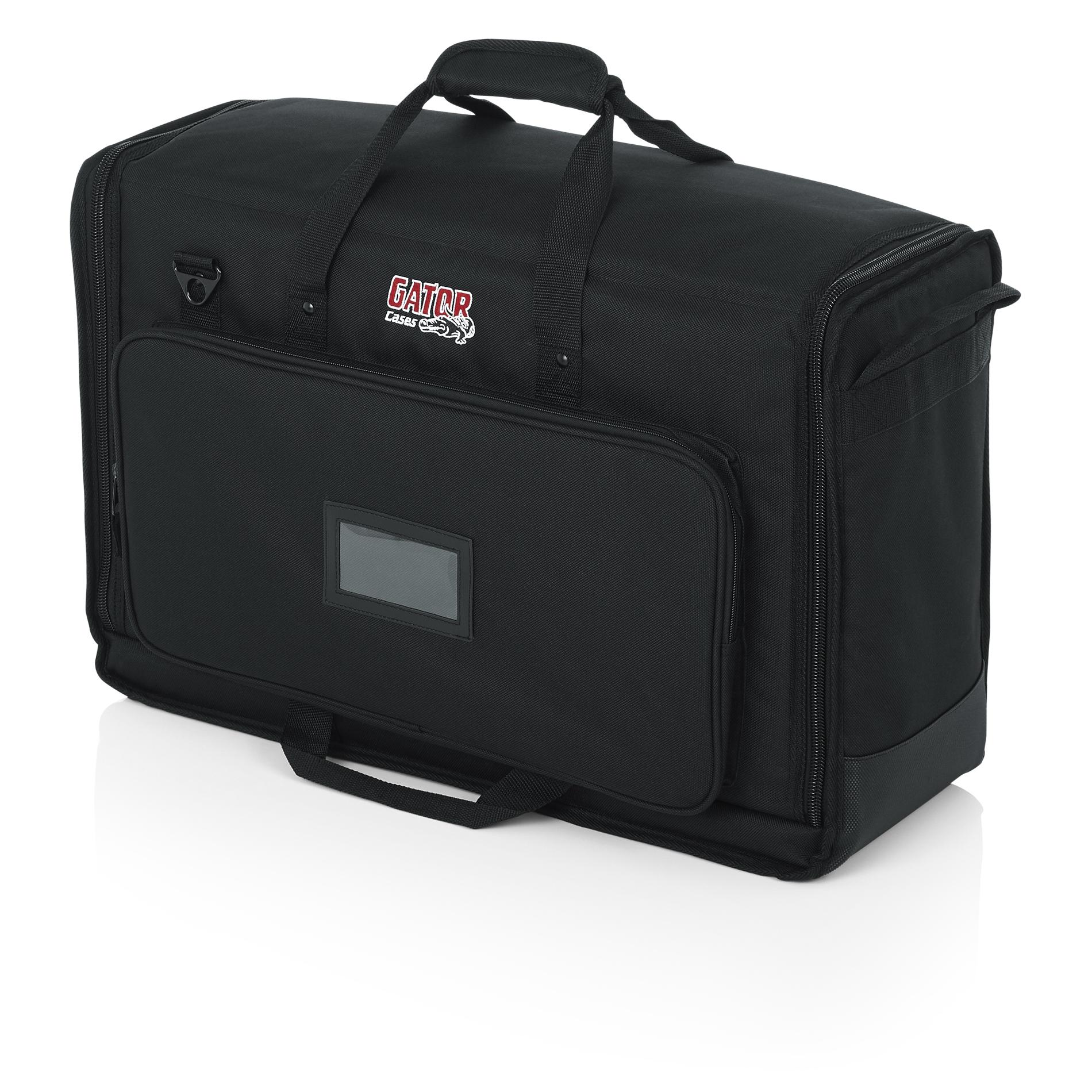 Gator Cases G-LCD-TOTE-SMX2 Small Padded Dual LCD Transport Bag voor 19 tot 24 inch LCD-schermen