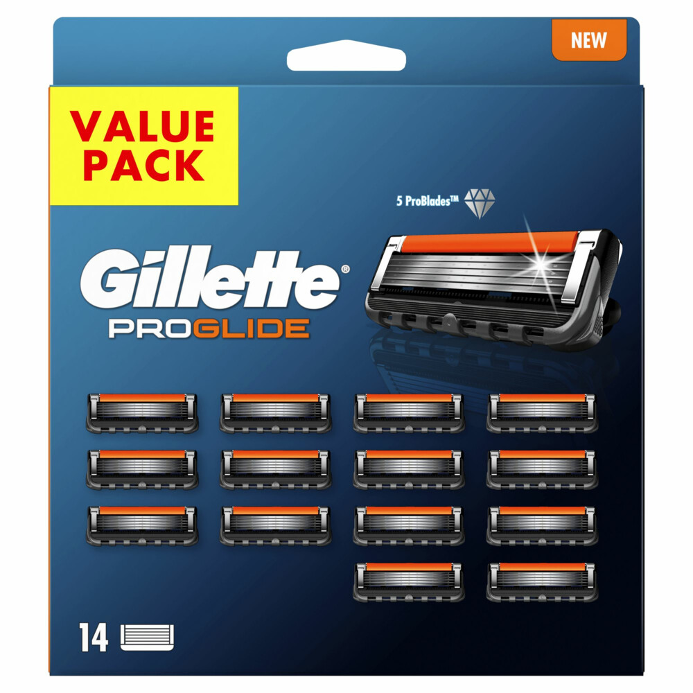 Gillette ProGlide Navulmesjes14 stuks