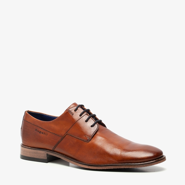 Bugatti leren heren veterschoenen