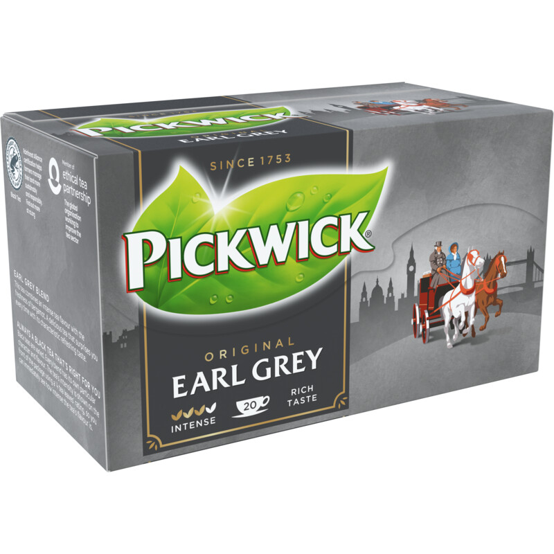 Pickwick Earl grey zwarte thee