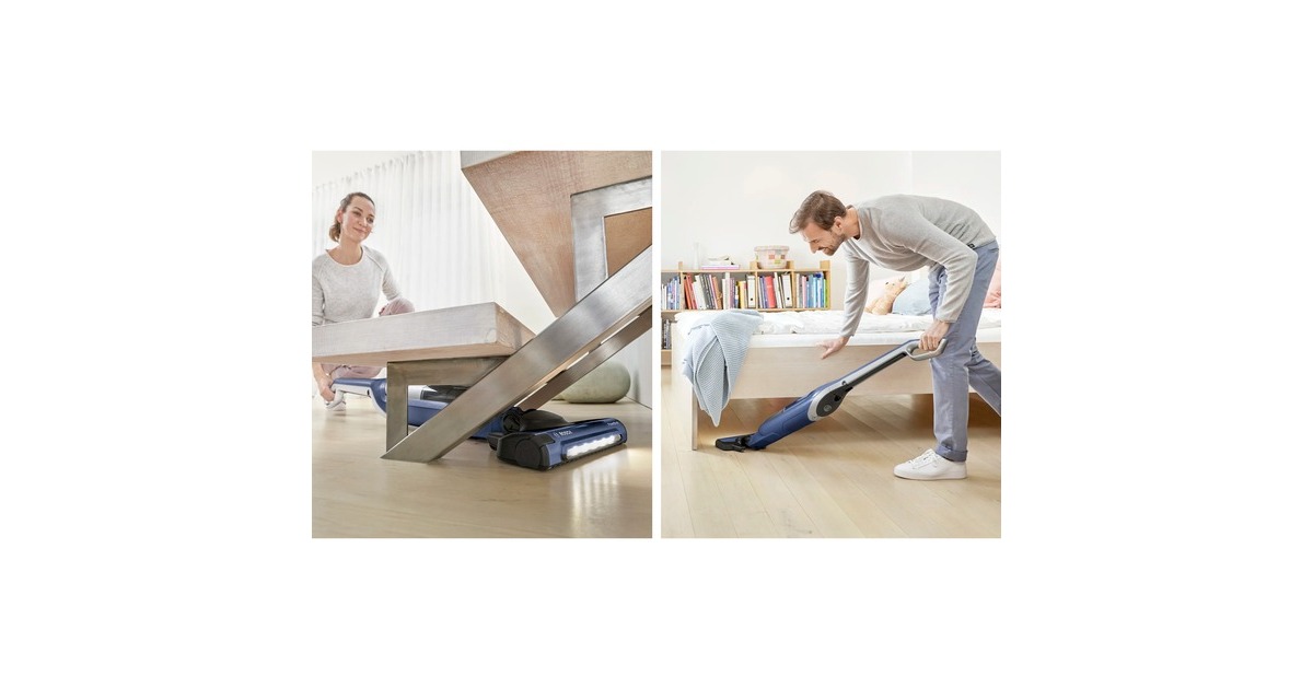 BoschSerie 4 Draadloze steelstofzuiger Flexxo Gen2 28Vmax  (Donkerblauw, 2 in 1)