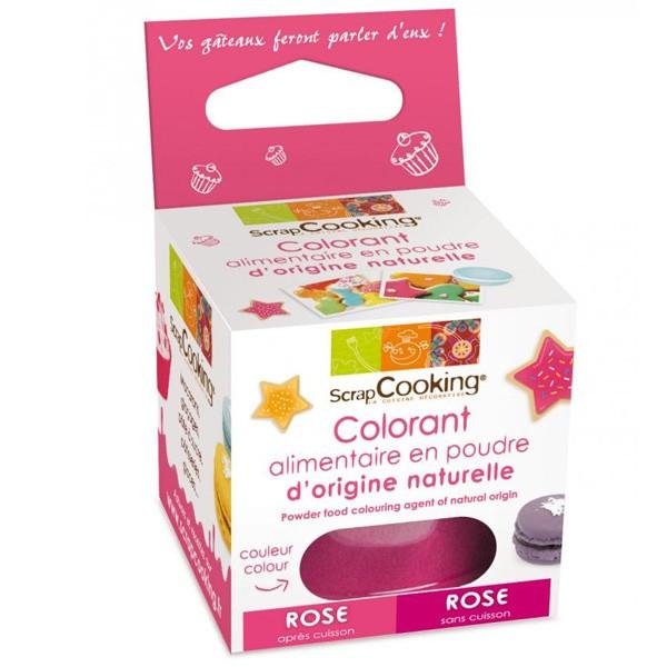 Colorant alimentaire Rose foncé Scrapcooking