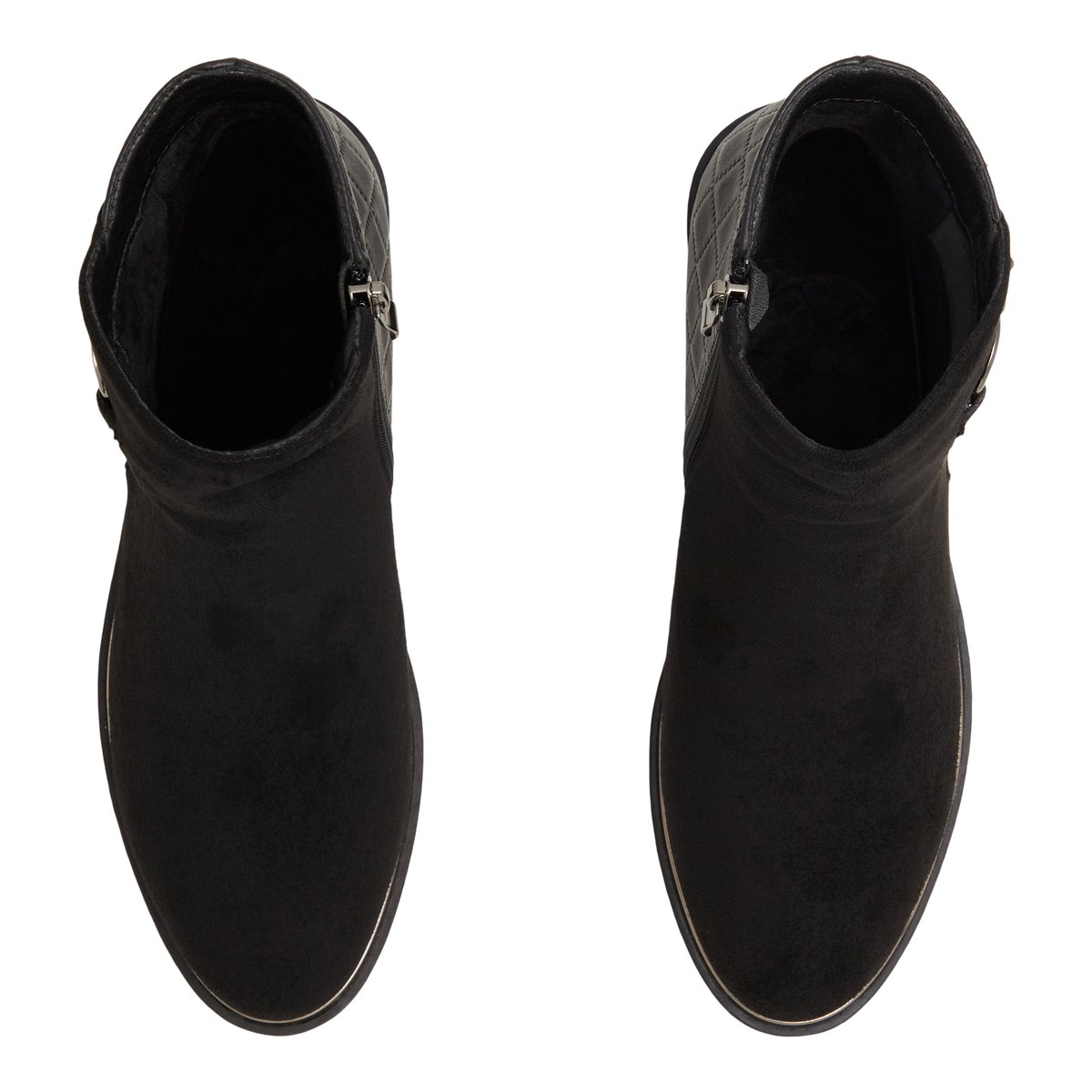 AQUA-MODA-Elstree-Bottillon - Talon plat - Noir