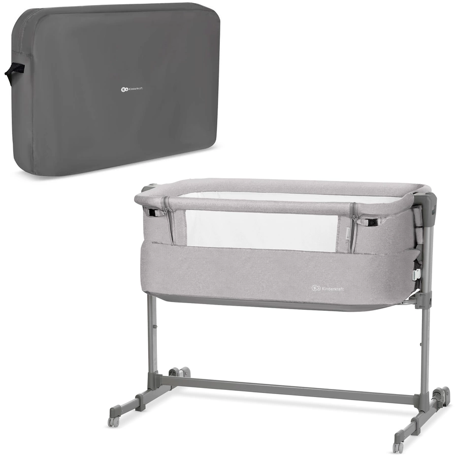 Kinderkraft Beistellbett Neste Up Light Melange