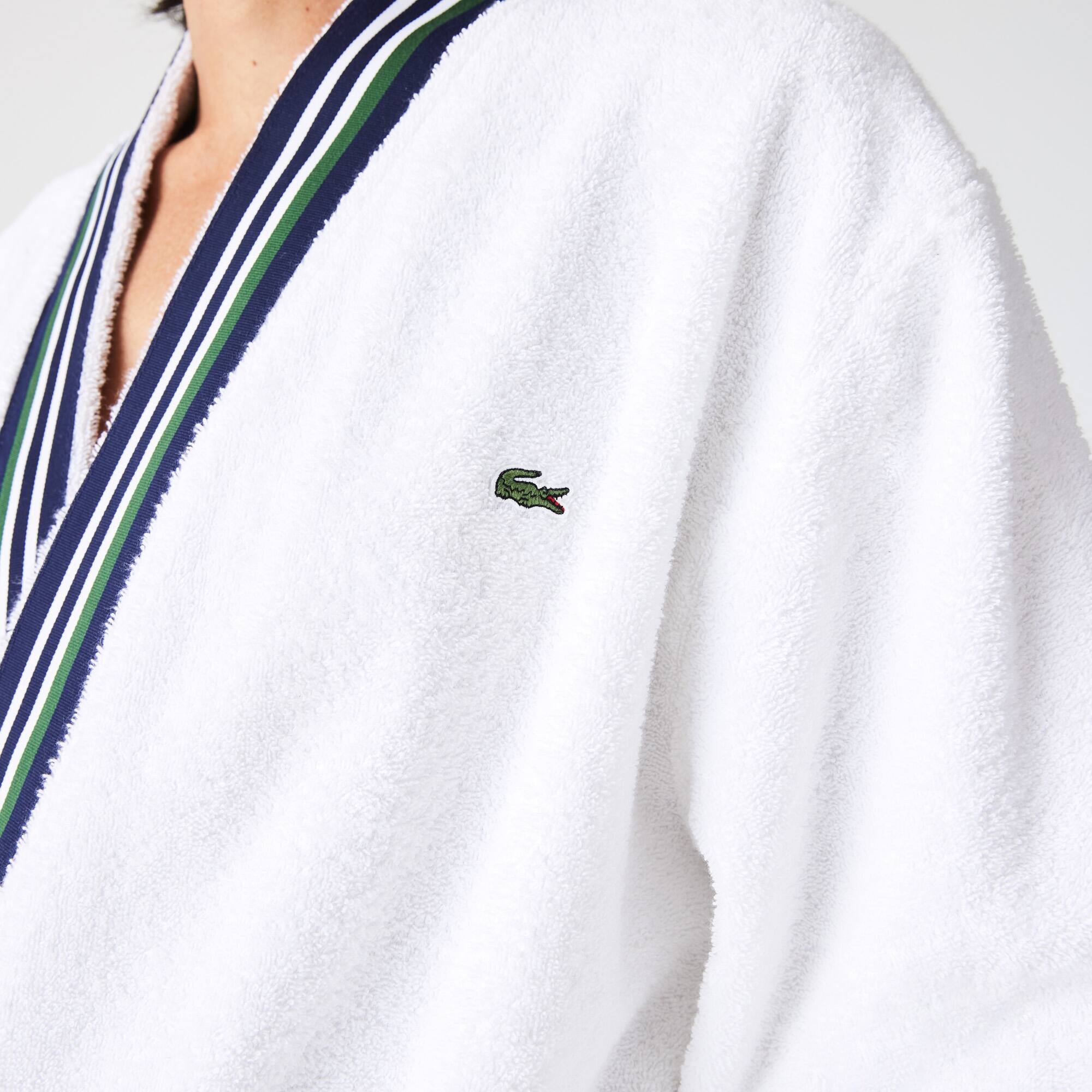 Peignoir L Club Peignoirs de bain - Blanc - Lacoste - Homme
