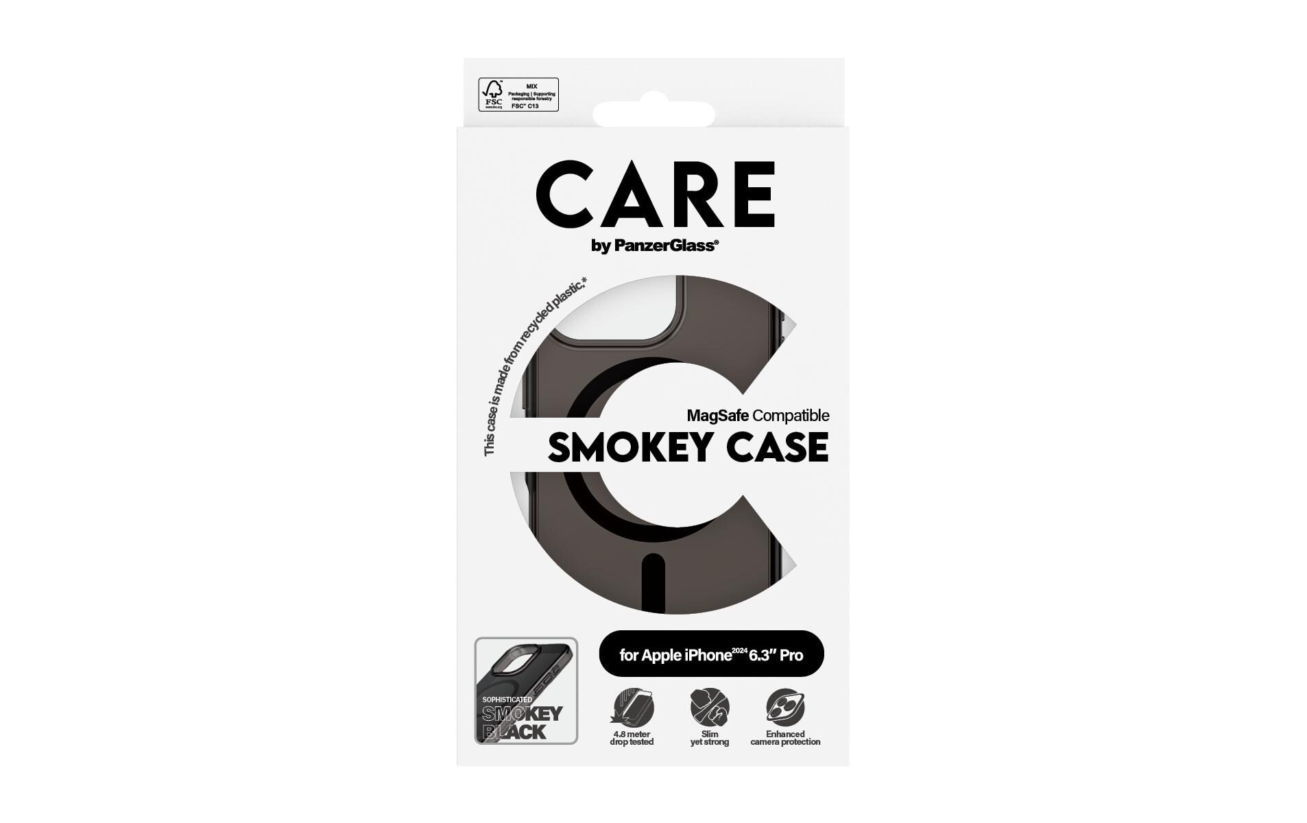 Back Cover Flagship iPhone 16 Pro SmokeySchutzhülle für das Apple iPhone 16 Pro