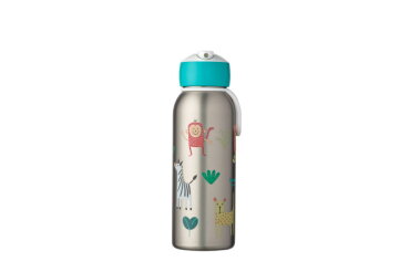 Campus isoleerfles flip-up 350 ml - Animal Friends