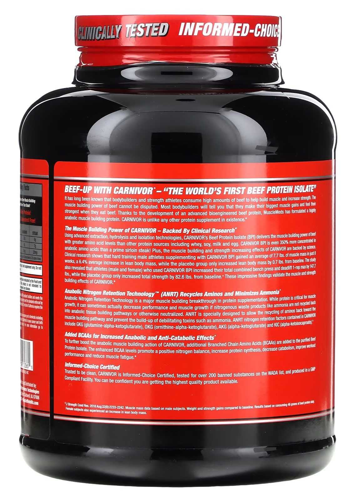 MuscleMeds Carnivore 908g