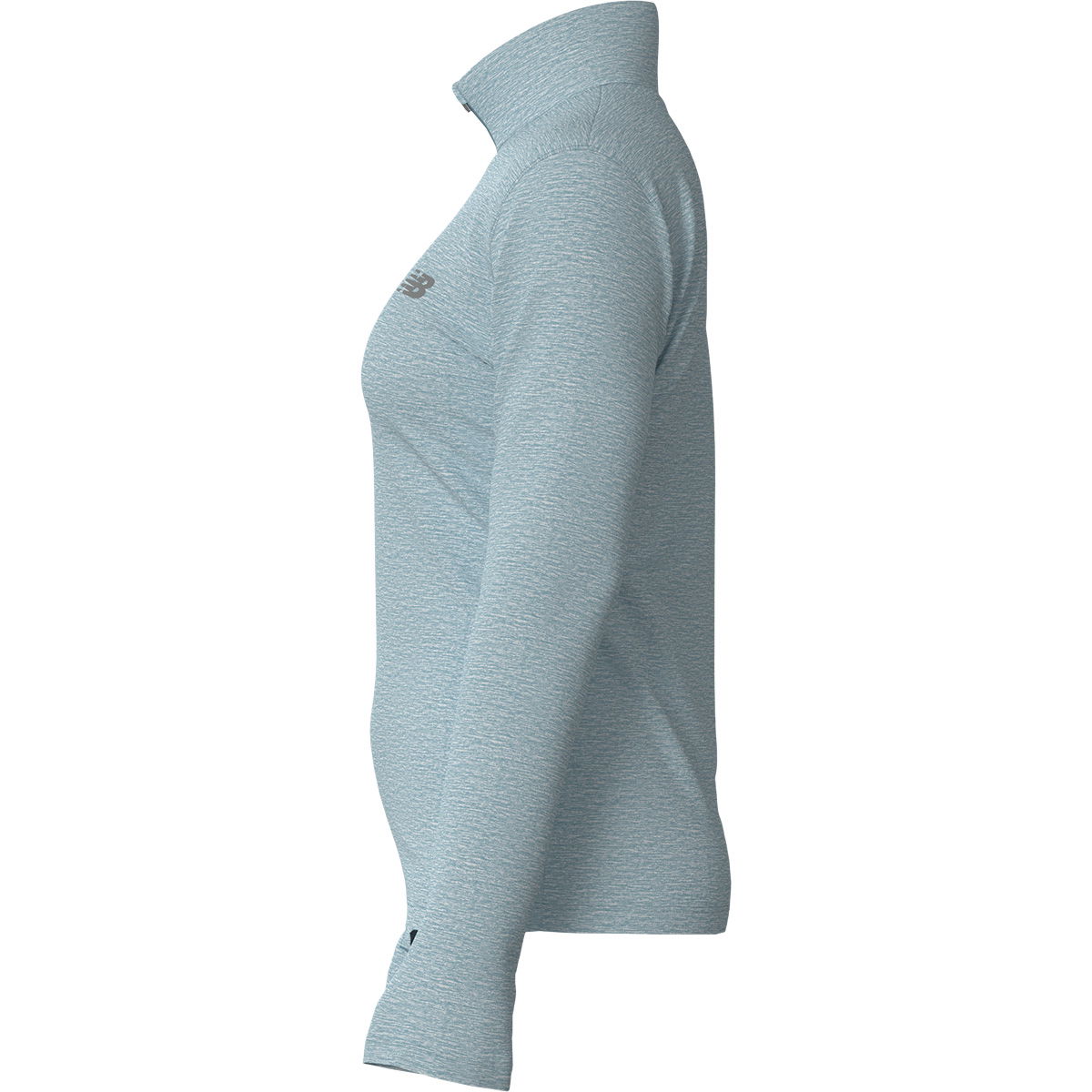 New Balance Space Dye Quarter Zip Løbetrøje Dame