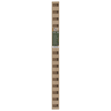 Roomdivider profiel recht 90° natuur eiken 2 stuks