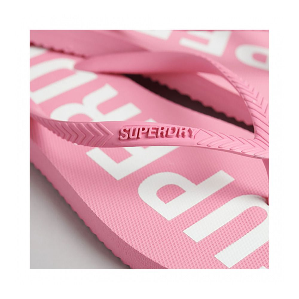 Superdry CODE CORE SPORT FLIP FLOP - Tongs Femme marne pink/optic